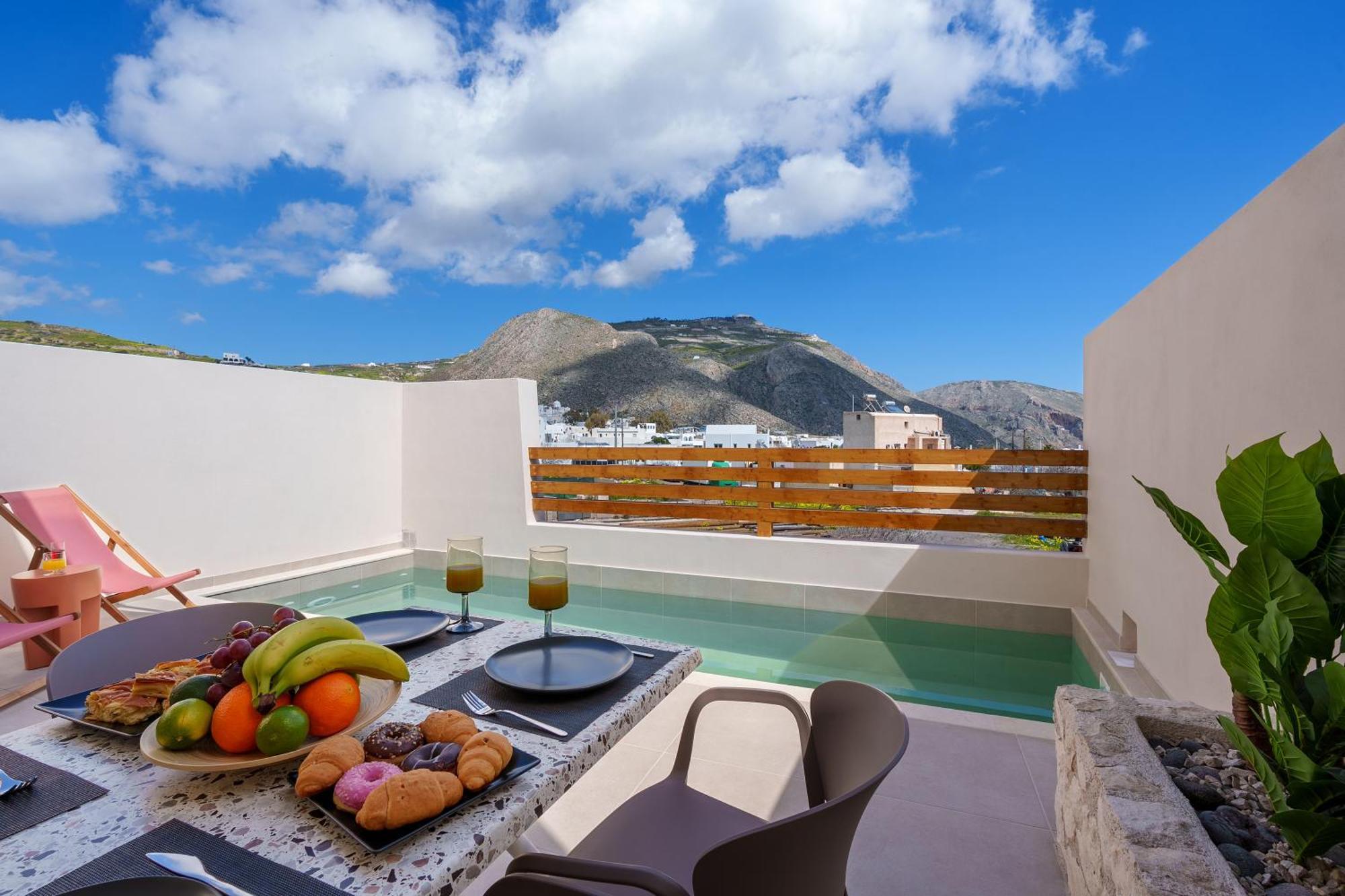 Sugarwhite Suites With Private Not Heated Pool Emborió Kültér fotó