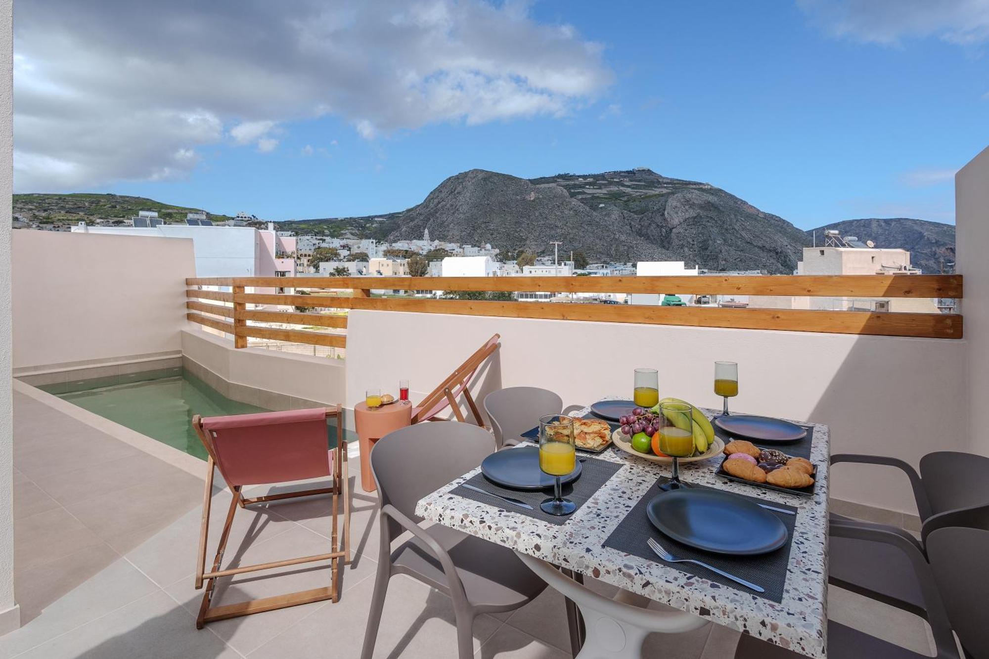 Sugarwhite Suites With Private Not Heated Pool Emborió Kültér fotó